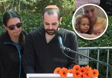 Israel convierte el funeral de Shiri Bibas y sus dos hijos en un profundo duelo nacional