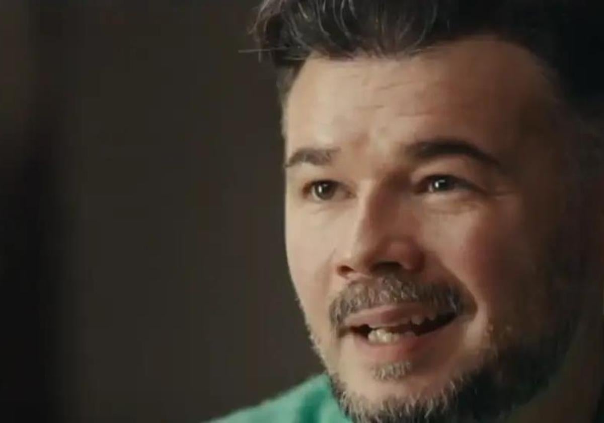 Gabriel Rufián, a Jordi Évole: «He repartido 'carnés de independentista' y me avergüenzo de ello»