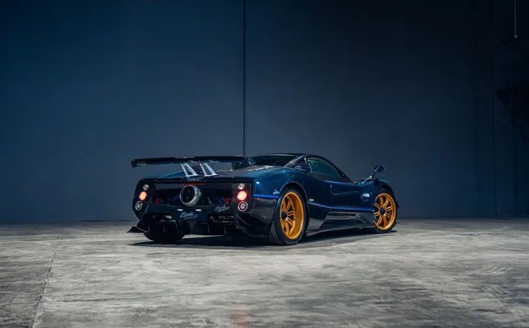 Imagen principal - Pagani Zonda tricolor