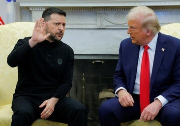 Las duras frases de la bronca reunión entre Trump y Zelenski