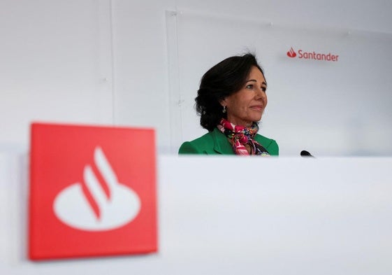 Ana Botín, presidenta de Banco Santander.