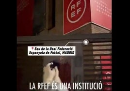 Una imnagen del ataque a una sede de la FEF.