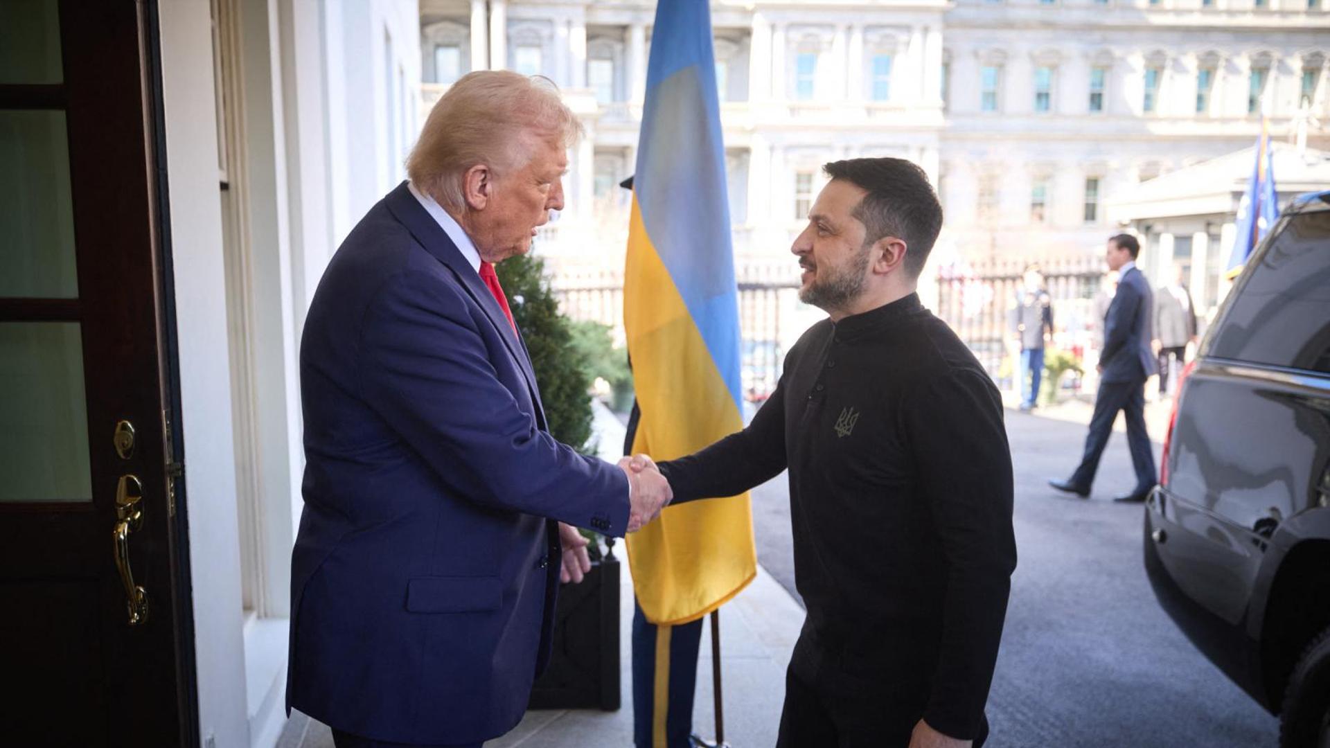 Zelenski, Beyaz Saray'daki toplantı için Trump'a teşekkür eder ve Ukrayna'nın “adil bir barış” aramaya devam edeceğini söylüyor