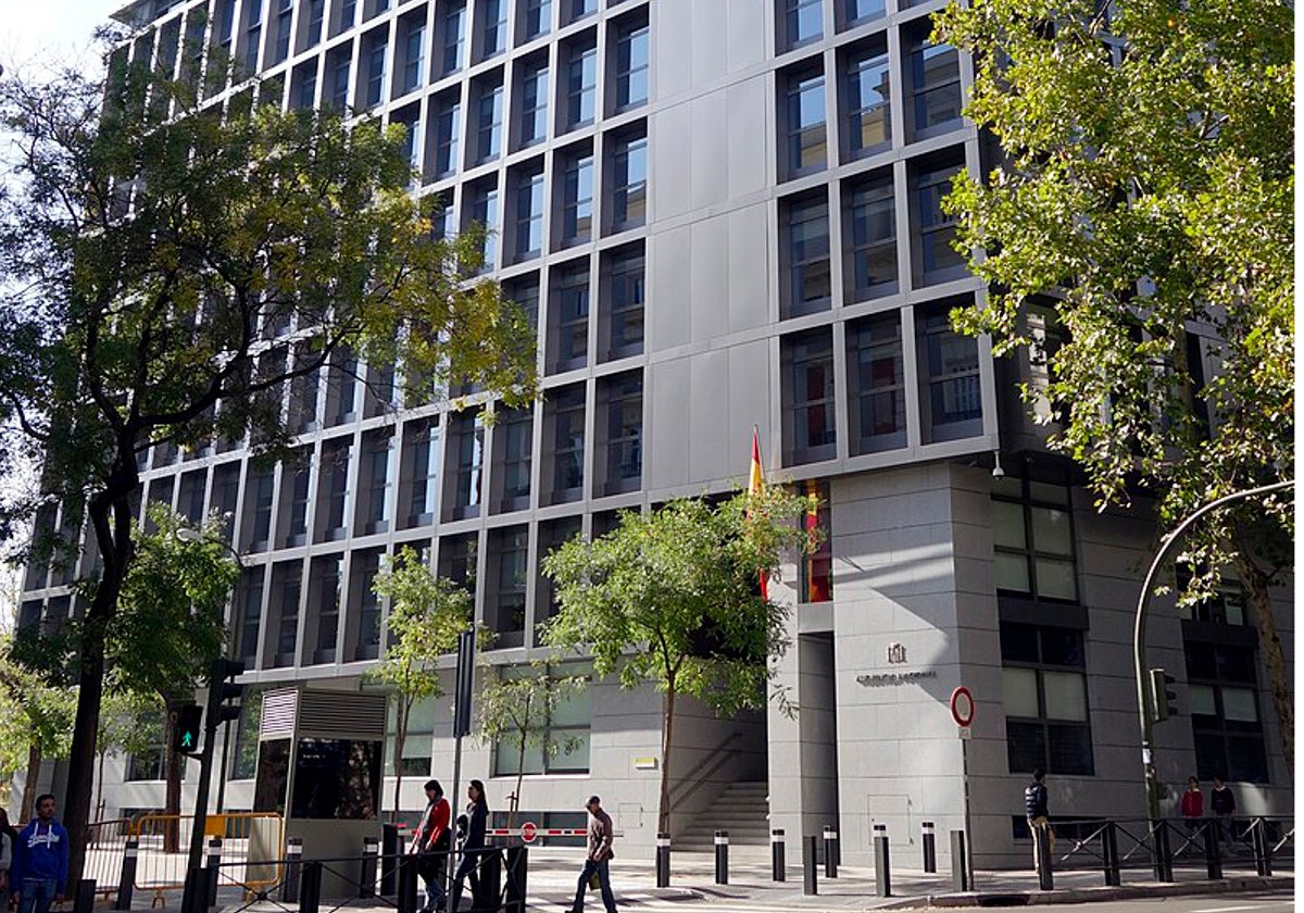 La sede de la Audiencia Nacional en Madrid.