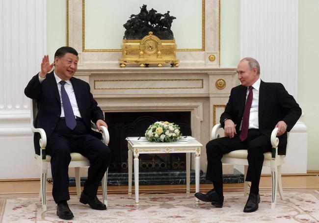 Xi y Putin disfrutan del mejor momento de su relación.