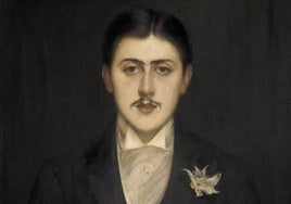 'Retrato de Marcel Proust', Jacques-Émile Blanche. (1892).