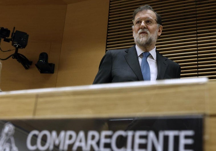 Mariano Rajoy comparece en la comisión de investigación del Congreso sobre la llamada 'operación Cataluña'