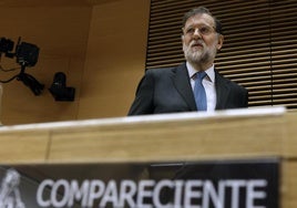 Mariano Rajoy comparece en la comisión de investigación del Congreso sobre la llamada 'operación Cataluña'