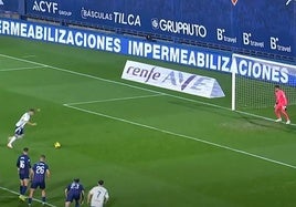 El Zaragoza se complica la permanencia al caer contra el Eldense