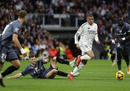 Los goles de la victoria del Real Madrid contra el Rayo