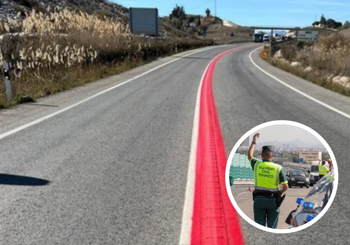 Qué significa la línea roja en la carretera de la DGT y qué multas y sanciones pueden imponer