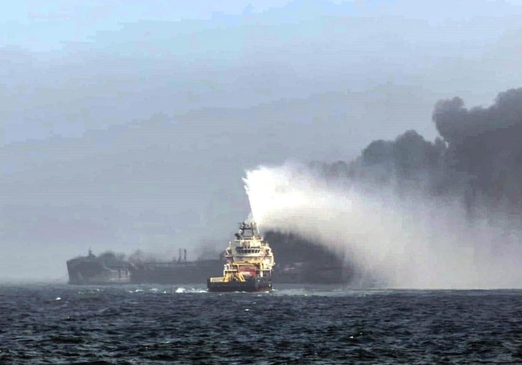 El incidente se ha producido en el mar del Norte.