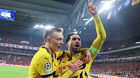 El Dortmund se reencuentra; Arsenal y Aston Villa cumplen con el trámite