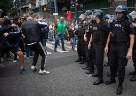 Las imágenes de la protesta en Argentina