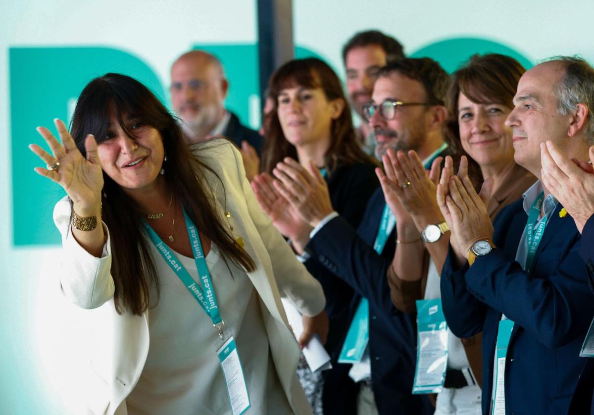 La expresidenta del Parlament, Laura Borràs.