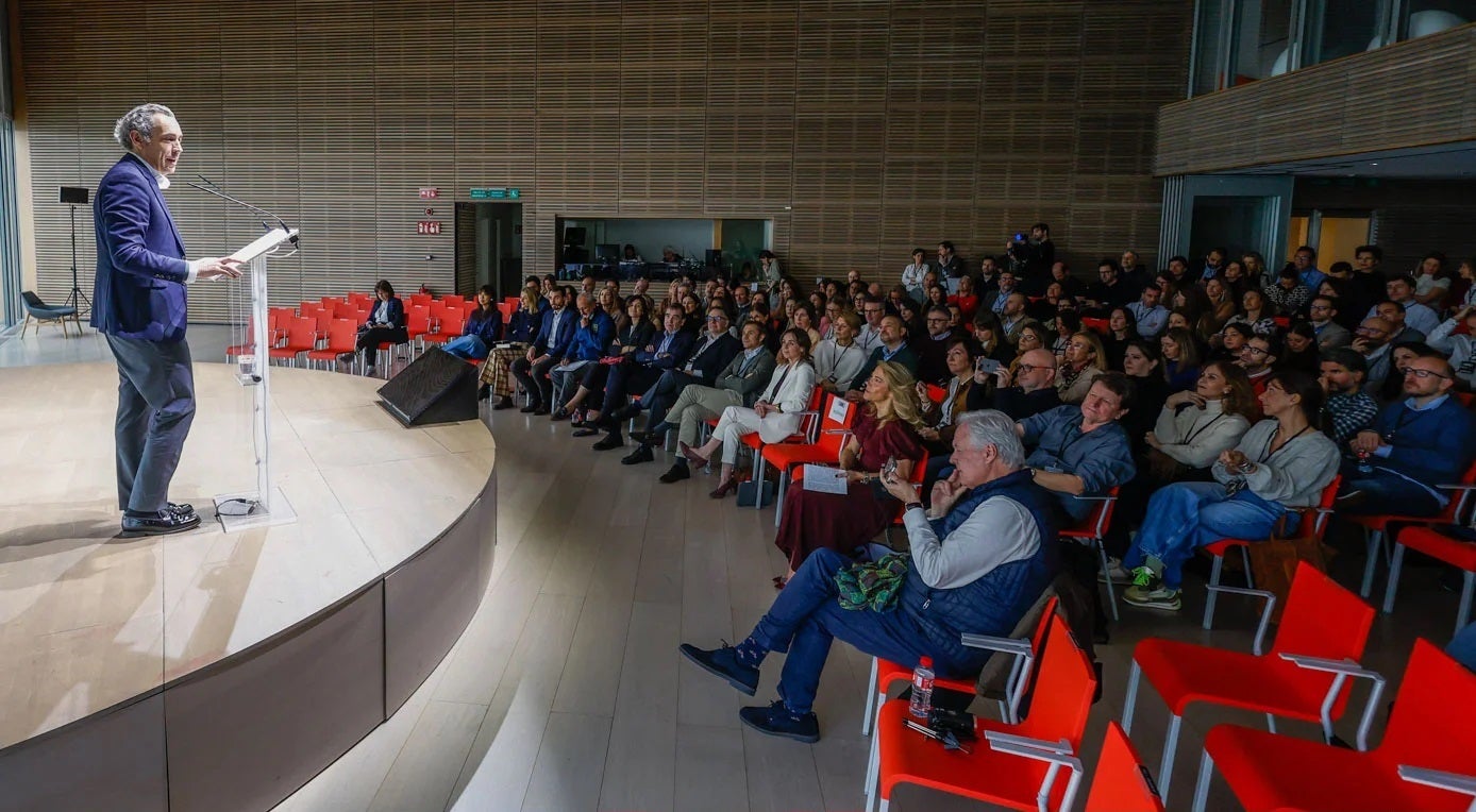 Manuel Mirat, CEO de Vocento, daba la bienvenida a los asistentes.