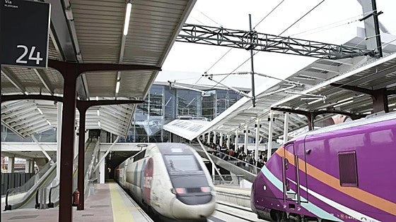 Una avería en la estación de Chamartín provoca retrasos en la alta velocidad Madrid-Valencia