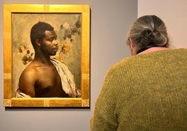 El cuadro de Klimt en la galería W&K de la Tefaf.