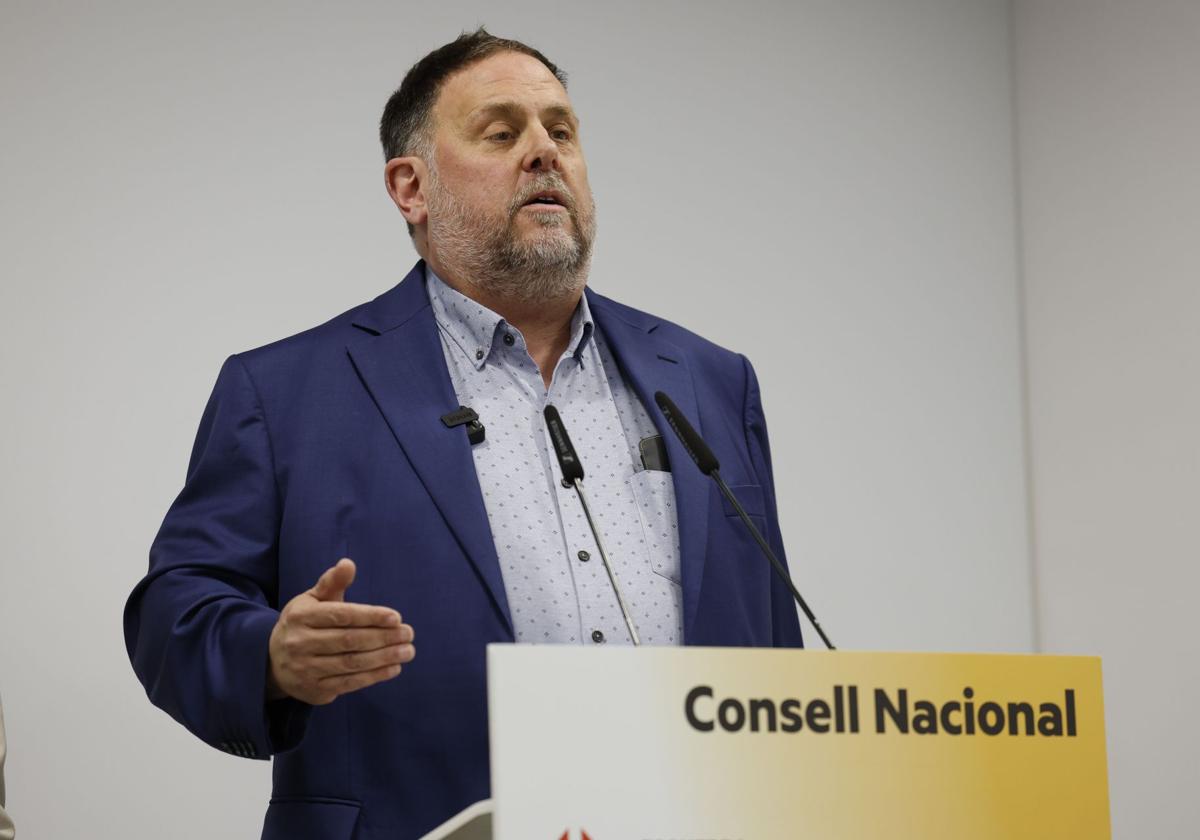 Oriol Junqueras lleva desde 2011 al frente de Esquerra.