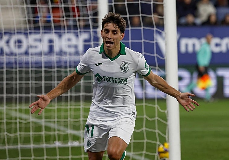 Un doblete de Terrats le sirve al Getafe para remontar a Osasuna