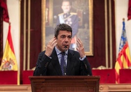 Carlos Mazón en una imagen de archivo.