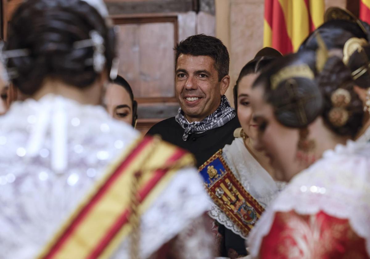 El presidente de la Generalitat valenciana, Carlos Mazón.