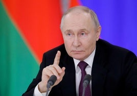 El presidente ruso, Vladímir Putin