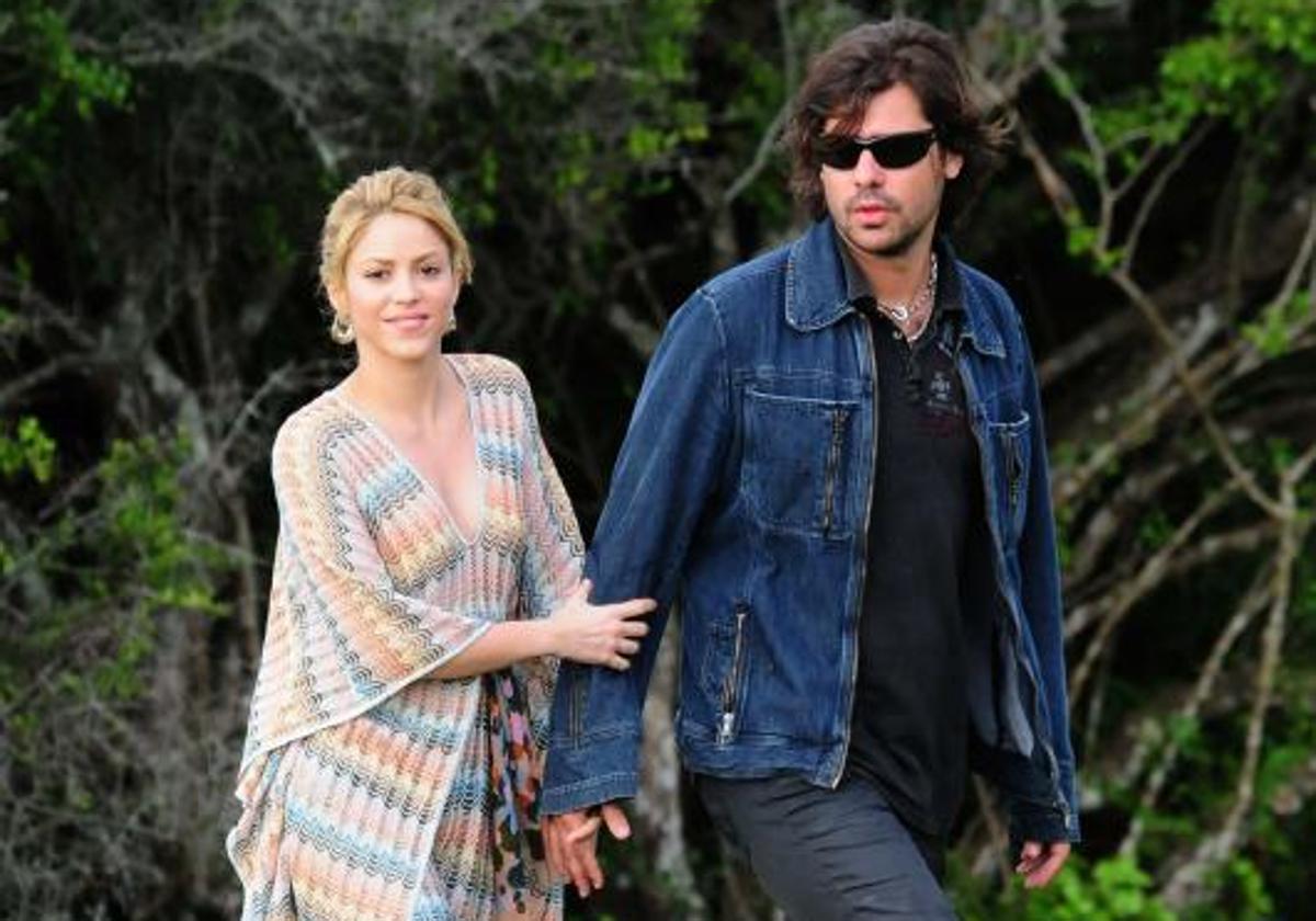 Shakira y Antonio de la Rúa en una imagen de 2009.