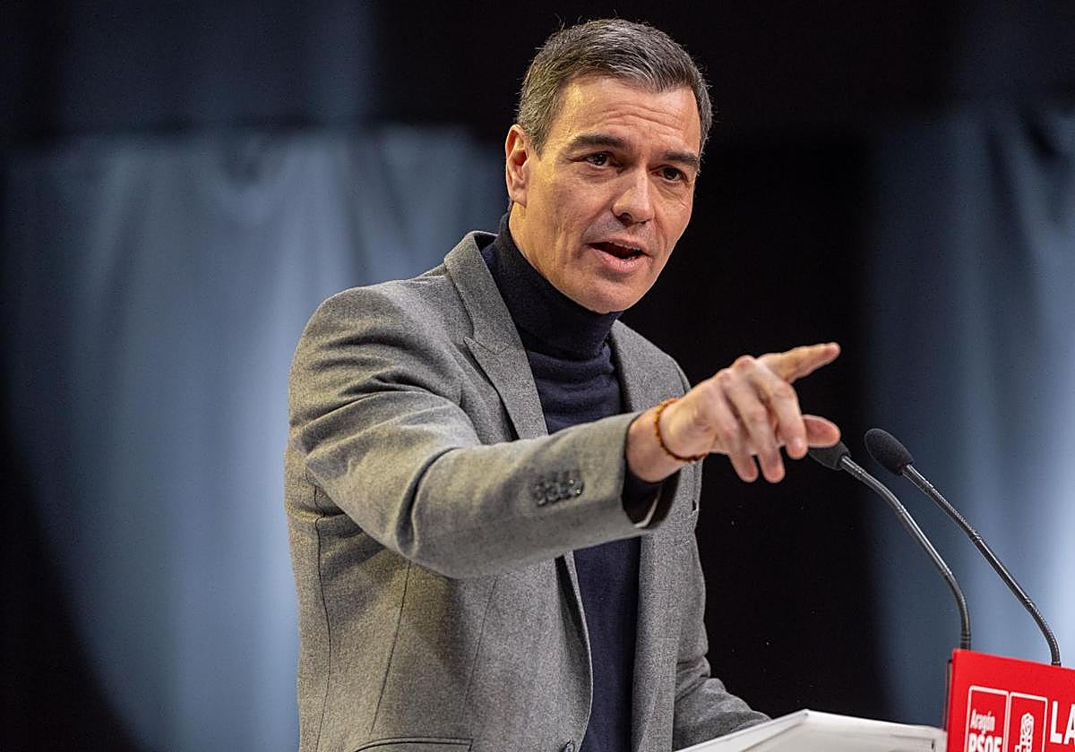 El presidente del Gobierno, Pedro Sánchez.
