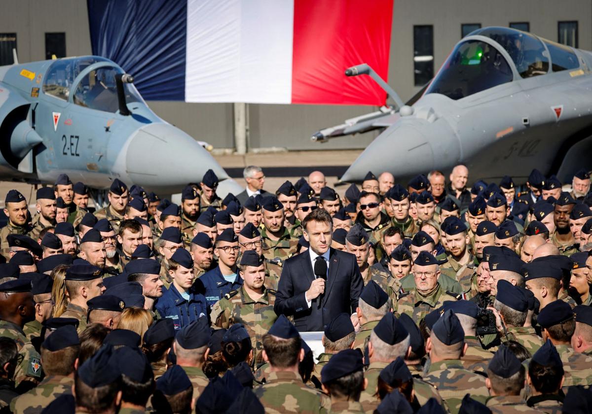 Francia reforzará su paraguas nuclear: «Hay que estar preparados y protegidos»