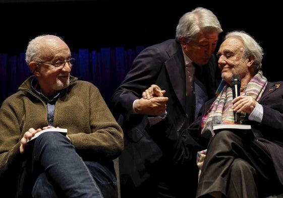 Manuel Gutiérrez Aragón, durante el Festival de Málaga.