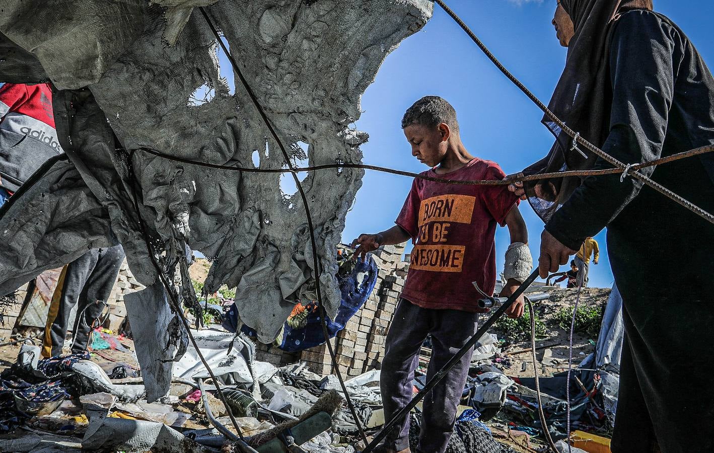 Los niños, los que más sufren en Gaza