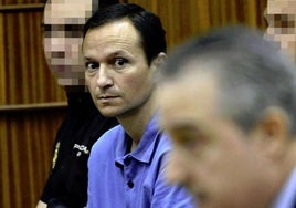 José Bretrón durante el juicio por el asesinato de sus hijos.