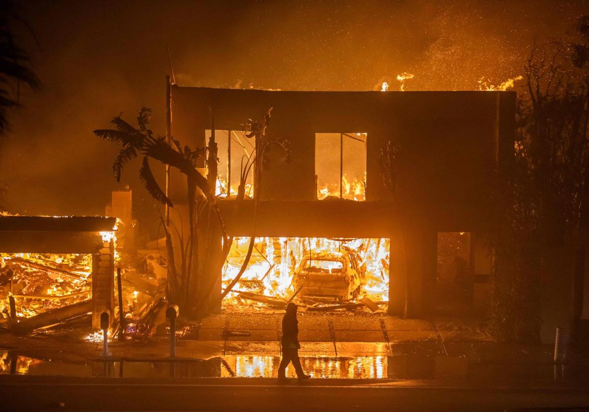 Incendios en California.