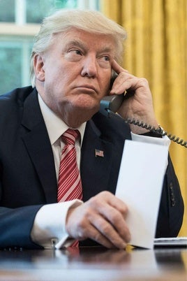 El presidente estadounidense Donald Trump.