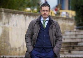 El empresario Alberto Luceño sale de la Audiencia Provincial tras la entrega de la sentencia del caso mascarillas.