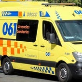 Una ambulancia del Servicio de Urxencias de Galicia.