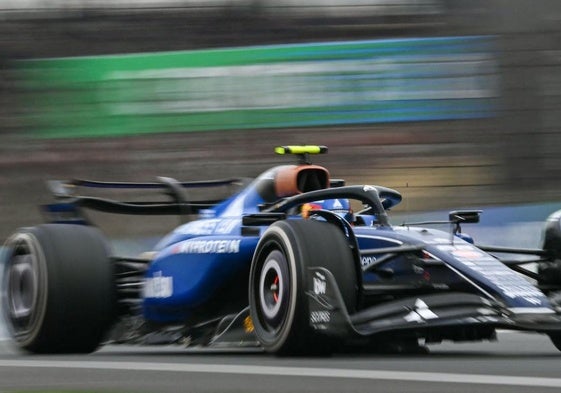 Carlos Sainz, en el GP de China.