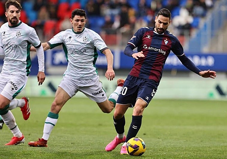 El Eibar aprovecha la irregularidad del Huesca