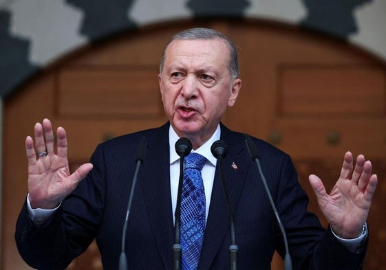 Recep Tayyip Erdogan, presidente de Turquía.