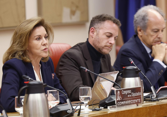 María Dolores de Cospedal, secretaria general del PP y ministra de Defensa durante el Gobierno de Mariano Rajoy