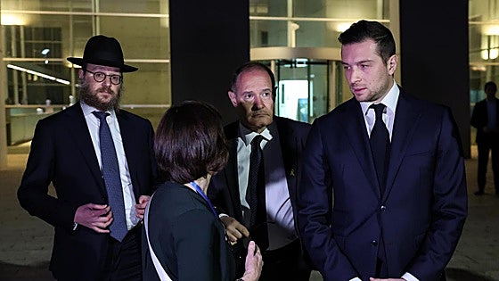 Dirigentes del partido de Le Pen viajan por primera vez a Israel para maquillar su imagen