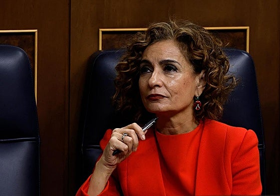 La vicepresidenta y ministra de Hacienda, María Jesús Montero.