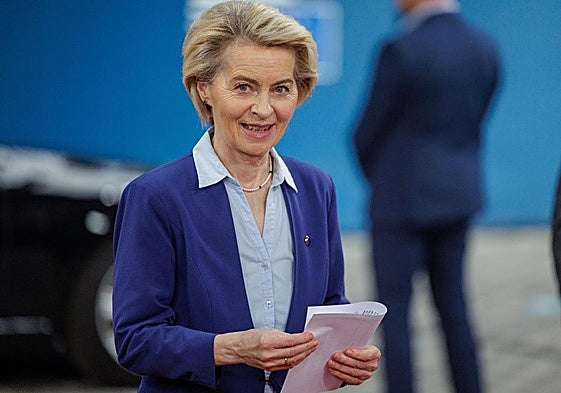 Ursula Von der Leyen, presidente de la Comisión Europea, en una imagen de archivo