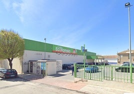 Imagen del supermercado en el que cundió el pánico.