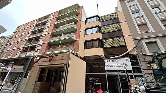 Un edificio de 'quita y pon'