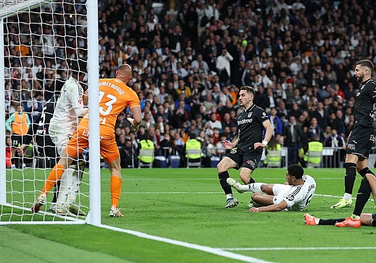 Los goles de la apurada victoria del Madrid ante el Leganés