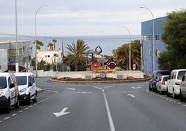 Zona industrial de El goro, en Telde, Gran Canaria.