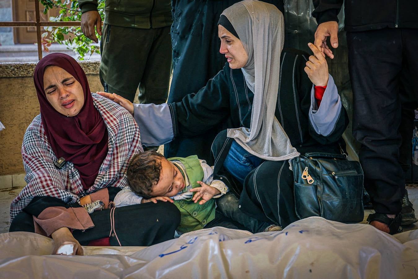 Las imágenes del dolor en Gaza