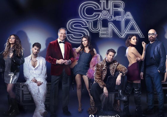 Bertín Osborne, en 'Tu cara me suena': «Jamás se había maquillado en televisión»
